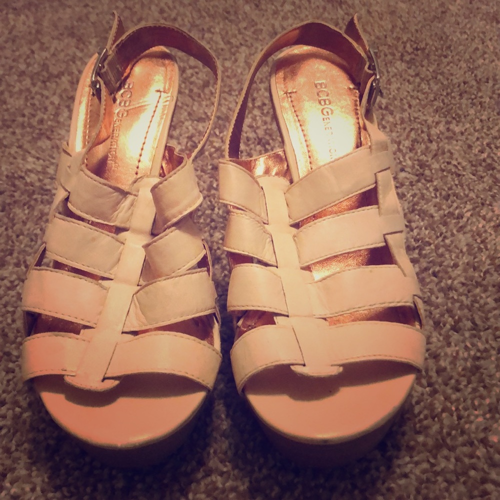 BCBGeneration Wedges, Size 7.5